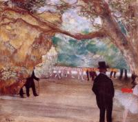 Degas, Edgar - The Curtain